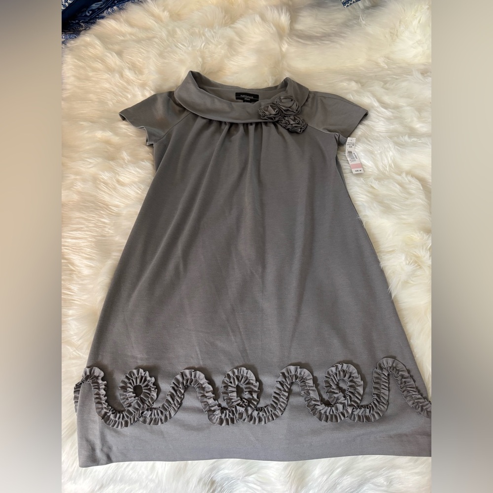 💯NWT Gorgeous Dress. Slate color, R&M Richards brand. Size 6P - Picture 3 of 8